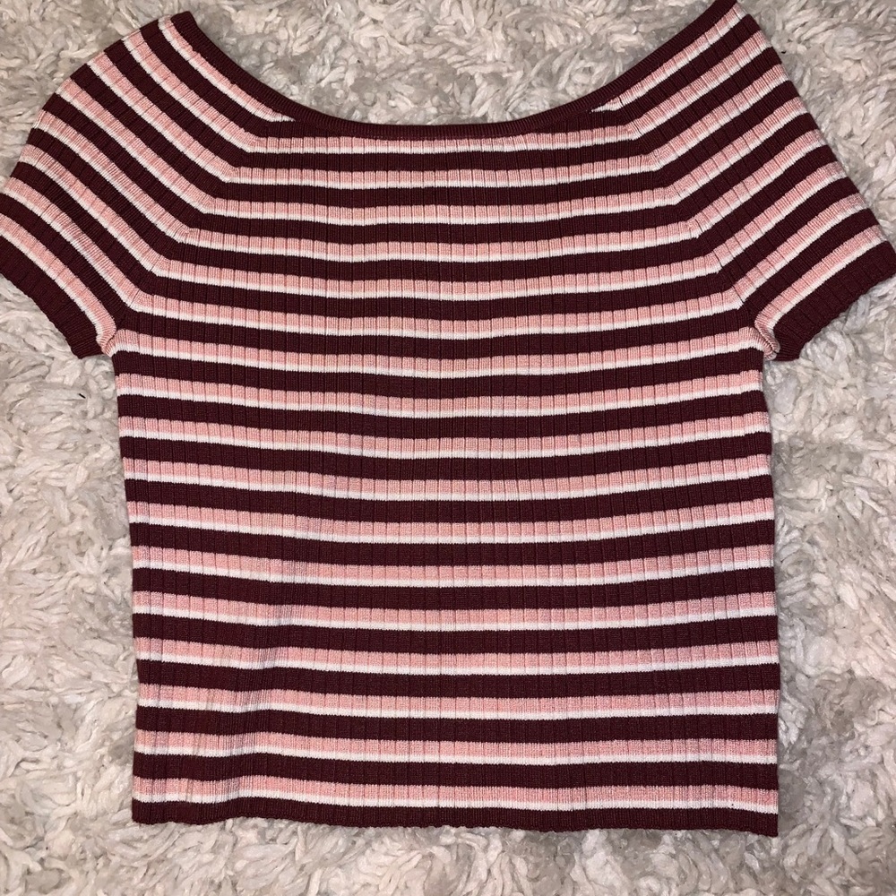 Off the shoulder shirt